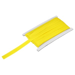 Unique Bargains Satin Fabric Quilting Hemming Binding DIY Craft Double-Fold Bias Tape - 1 of 4