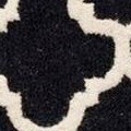black/ivory