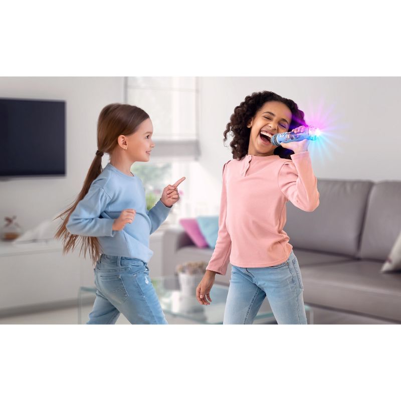 eKids Frozen Bluetooth Microphone for Kids - Blue (FR-B23.EXV9M), 4 of 5