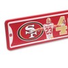 NFL San Francisco 49ers Metal Wall Sign - 4 of 4