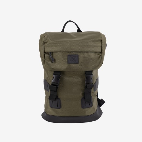X RAY Rucksack Canvas Backpack DARK OLIVE