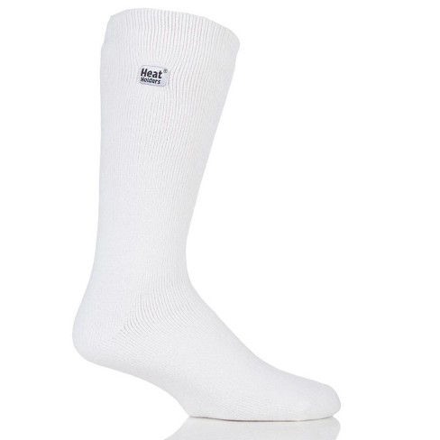Heat Holder Men's Cream Block Twist Lite Socks