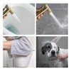 Cobbe Wall Mounted Adjustable Temperature Handheld Bidet Sprayer Kit Bathroom Toilet Bidet Attachment Set Brushed Gold - 3 of 4