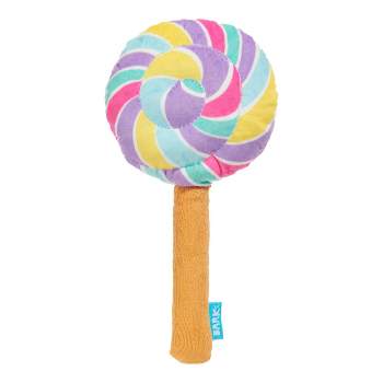 BARK Easter Lick-A-Lot Lollipop Plush Dog Toy