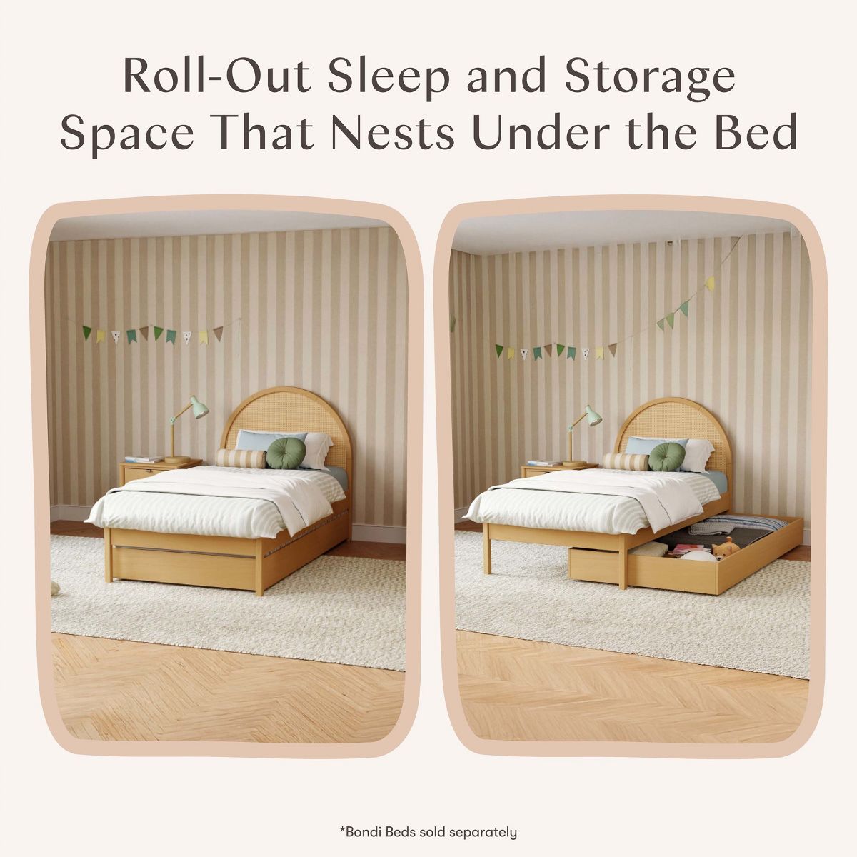 Babyletto Twin Storage Trundle Bed - thumbnail 3