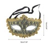 Unique Bargains Pointed Head Dragon-Design Half Face Party Mask 1 Pc - 2 of 4
