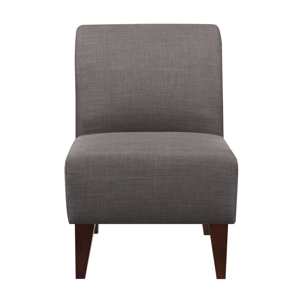 North Accent Slipper Chair Charcoal Black - Picket House Furnishings