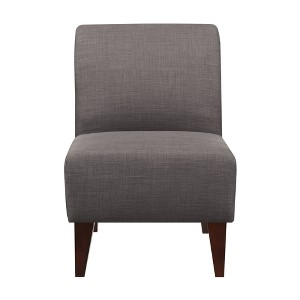 North Accent Slipper Chair Charcoal Black - Picket House Furnishings, Gray