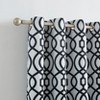 Dainty Home Trellis 100% Blackout Thermal Insulated Grommet Single Curtain Panel - 2 of 4