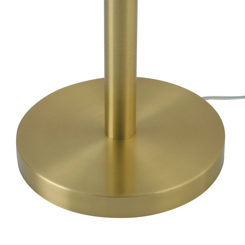 60&#34; Novogratz X Globe Haydel 2-Light Matte Brass Floor Lamp - Globe Electric, 4 of 10