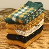 Alilang Women's 5-Pack Assorted Patterned Thick Knit Socks with Plaid and Holiday Prints - 2 of 4