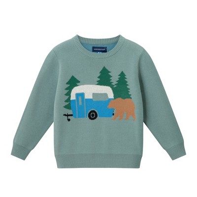 Andy & Evan  Toddler  Forest Scene Sweater