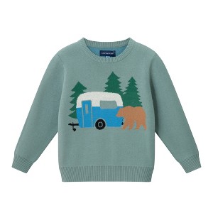 Andy & Evan  Toddler  Forest Scene Sweater - 1 of 3