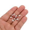 Unique Bargains Rhinestone Small Round Bulk Glass Spacer Beads for Jewelry Making 100 Pcs - 3 of 4