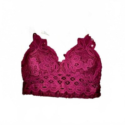 Women's Wo's Crochet Lace Bralette - ANEMONE