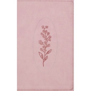 Niv, Spiritual Habits Bible, Leathersoft, Pink, Red Letter, Thumb Indexed, Comfort Print - by  Zondervan (Leather Bound) - 1 of 1