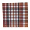 Split P Russett Plaid Striped Red Napkin Set Of 4 - 2 of 4