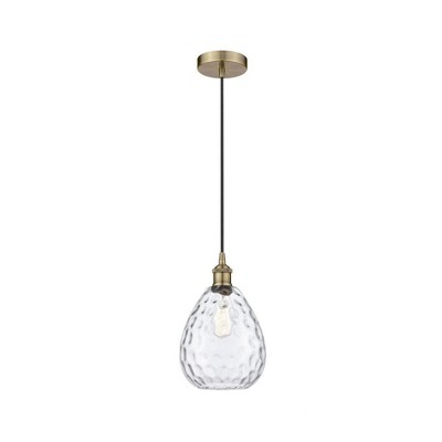 Waverly - 1 Light Mini Pendant In Industrial Style-12.75 Inches Tall and 8 Inches Wide