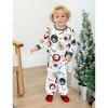 PATPAT Family Chritsmas Pajamas Matching Sets Holiday Christmas Pjs baby Sleepwear including Socks - 2 of 4