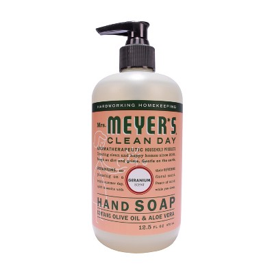 Mrs. Meyer's Geranium Hand Soap - 12.5 fl oz