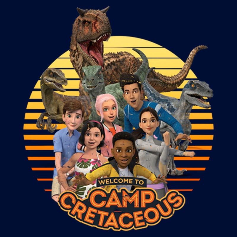 Boy's Jurassic World: Camp Cretaceous Welcome Squad T-Shirt, 2 of 5