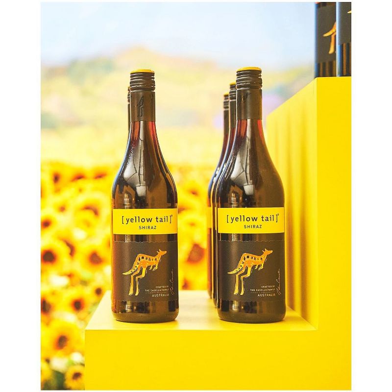 Yellow Tail Shiraz Red Wine - 1.5L Bottle, 3 of 6