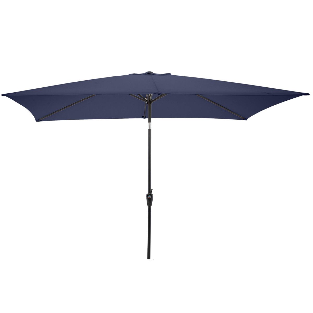 Alaterre Furniture 8pc Outdoor Patio Dining Set, Okemo Table with 10' Rectangular Umbrella - thumbnail 7