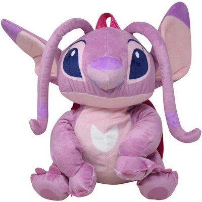 Disney Stitch Angel 16" Inch Plush Backpack