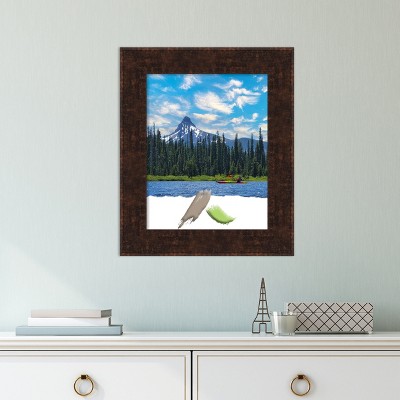 Antiqued Bronze 11x14 Polystyrene Wall Picture Frame