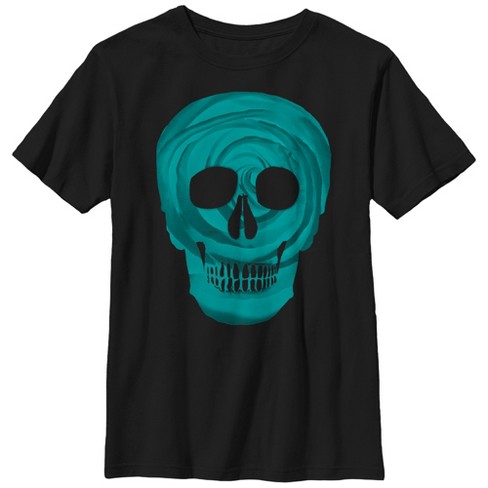 Boy's Lost Gods Hypnosis Skull T-shirt - Black - Small : Target