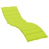 vidaXL Sun Lounger Cushion Bright Green Oxford Fabric (100% Polyester) - 2 of 4