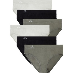 Balanced Tech Women's Seamless Bikini Panties 6-Pack - Aquatic Group - Large - 1 of 1