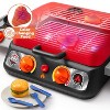 Joyfy Kids BBQ Grill Toy Set with Pretend Smoke, Light & Sound, Indoor/Outdoor Play Kitchen, Birthday Christmas Gift for Boys Girls Ages 3 4 5 6 - 4 of 4