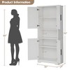 Pantry Cabinet,70" Tall Kitchen Pantry Cabinet with Doors and Adjustable Shelves, Freestanding Cupboard, Tall Storage Cabinet - 2 of 4