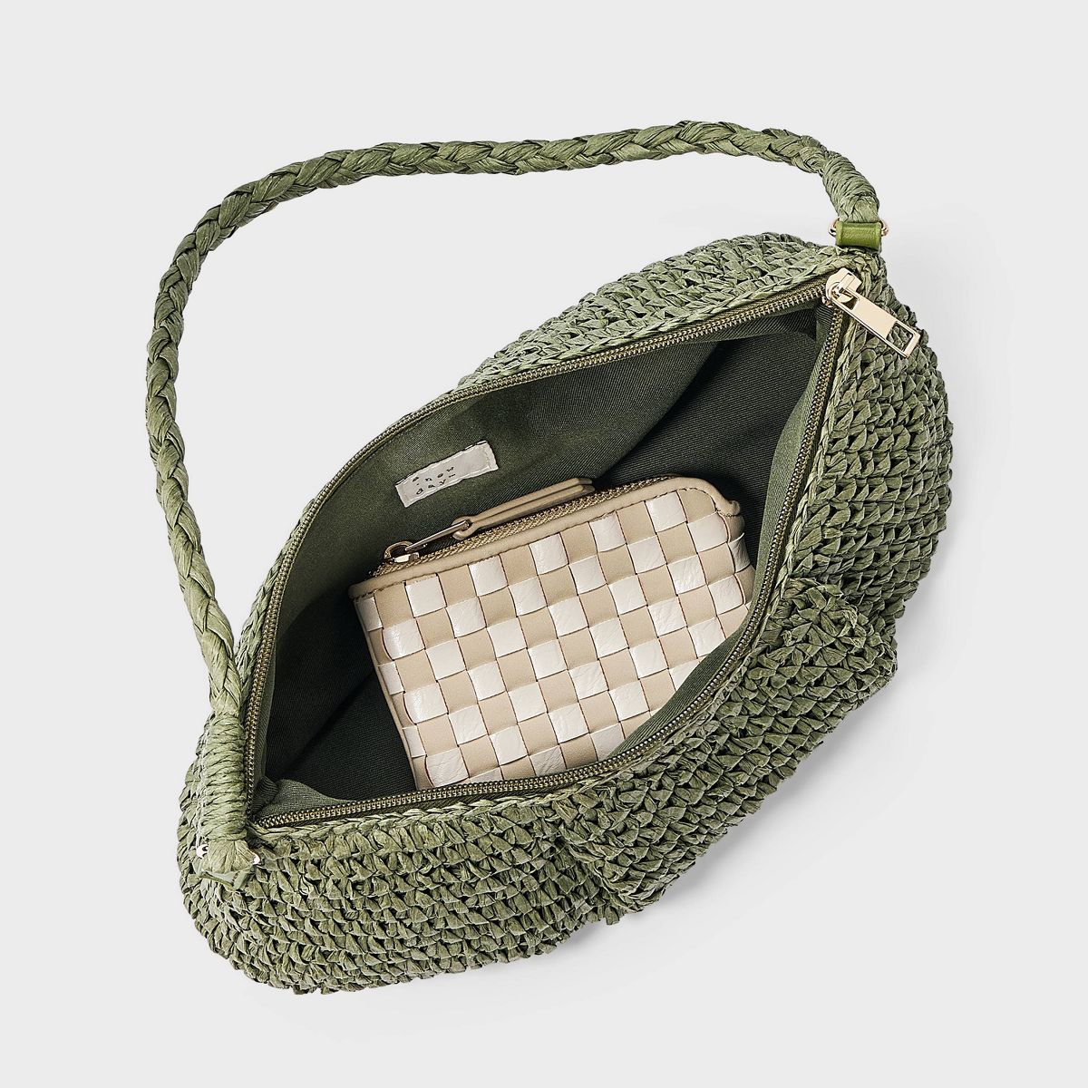 Straw Shoulder Bag - A New Day™ - thumbnail 4
