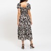 August Sky Women's Smocked Floral Midi Dress - image 2 of 4