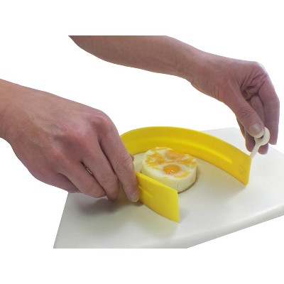 Adjustable Yellow Silicone Egg and Pancake Ring