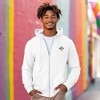 Dalix Mushroom Glow in the Dark Embroidered Zip Hoodie Fleece Fungi Long Sleeve Pocket Warm Soft Mens - 3 of 4