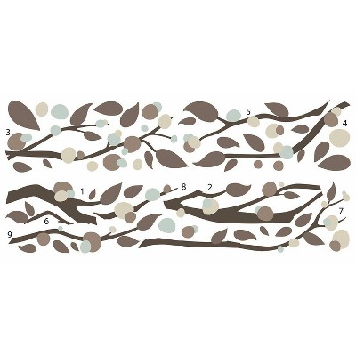 Mod Branch Peel and Stick Wall Decal - RoomMates