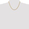 Black Bow Jewelry 3.65mm 14k Yellow Gold Handmade Solid Rope Chain Necklace - 2 of 4