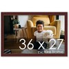 PosterPalooza | Minimalist Brown Picture Frame - UV Acrylic, Backing Board, Hanging Hardware Included - 2 of 4
