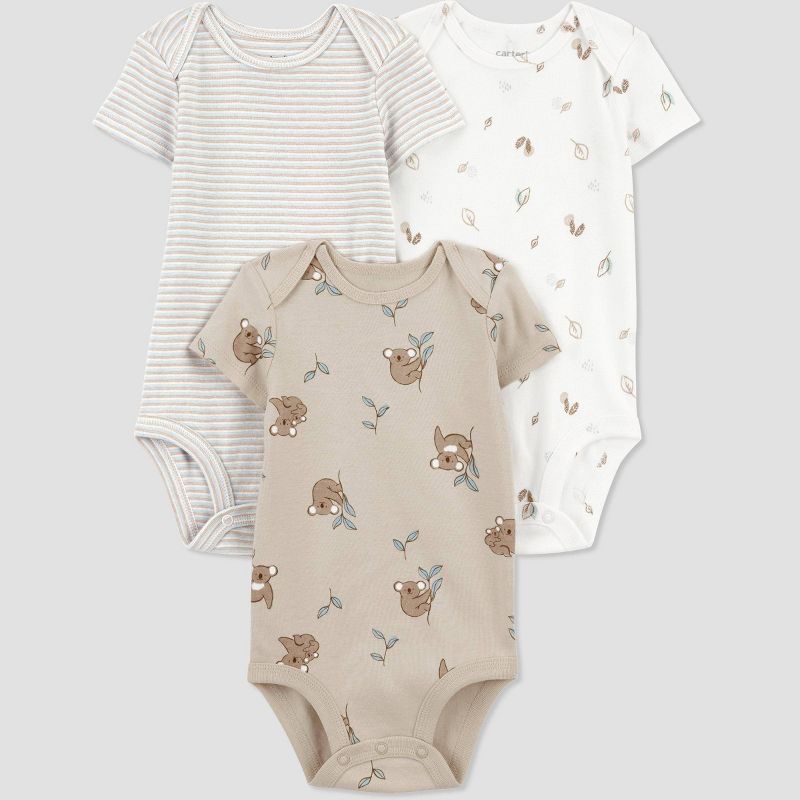 Carter's Just One You® Baby Boys' 3pk Bodysuit, 1 of 6