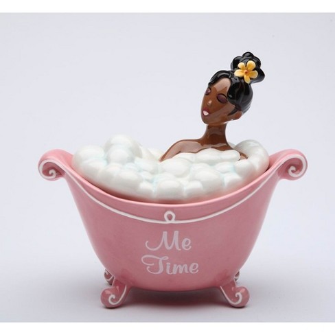 Kevins Gift Shoppe Ceramic Lady Me Time Jewelry Box - image 1 of 3