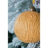 Dexmalle Set of 6 Glass Decorative Hanging Ball Christmas Tree Ornaments - 4 of 4