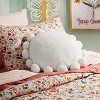 Round Plush Pillow with Poms-Poms - Pillowfort™ - image 4 of 4