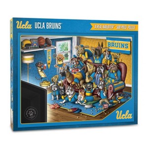 NCAA UCLA Bruins Purebred Fans 'A Real Nailbiter' Jigsaw Puzzle - 500pc: Educational Focus on Shapes, Colors, and Patterns - 1 of 3