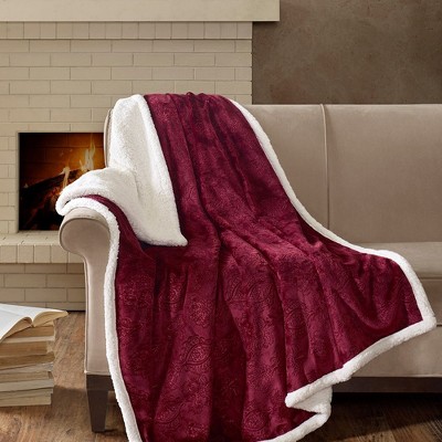 Regency Heights Soft Oversized Geometric Textured Plush Throw