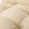 ARTPLAN Outdoor 48 Inch Bench Cushion Tufted for Outdoor Furniture, 48"x18"x4" Wicker Patio Loveseat Cushion All Weather - 4 of 4