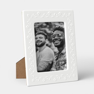5"x7" Ceramic Picture Frame - Threshold™ - 1 of 4
