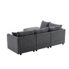 UPHA Modern 5-Seat Couch Sectional Sofa with Soft Cushions - 4 of 4